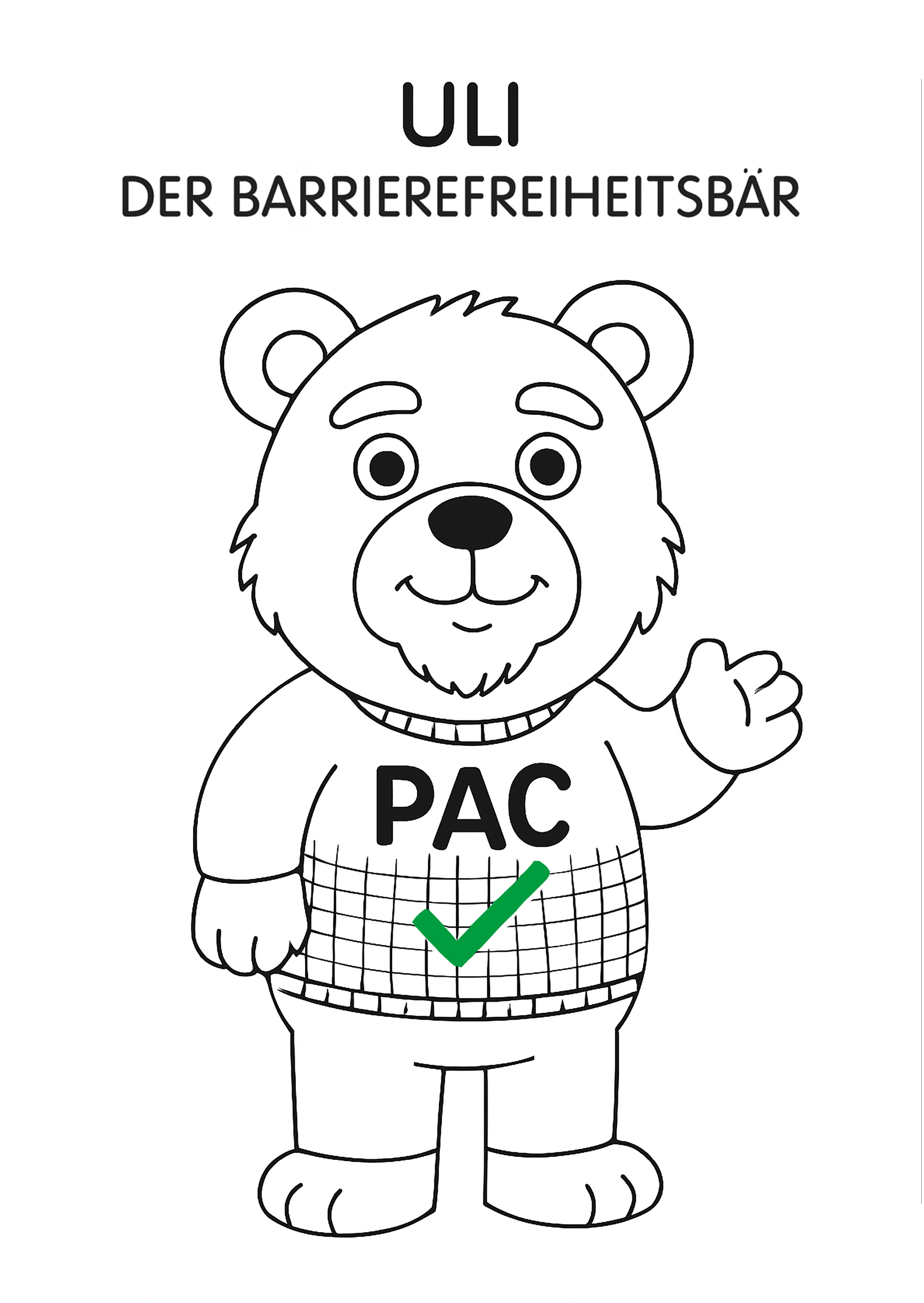 Logo: Der Barrierefreiheitsbär